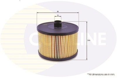 ФІЛЬТР ПАЛИВА COMLINE /ВКЛАД/ FORD FOCUS 04-/PSA C4 04-/FIAT SCUDO/307/TOYOT