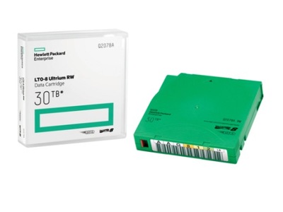 HPE LTO-8 Ultrium 30TB RW Data Cartridge 12000 GB
