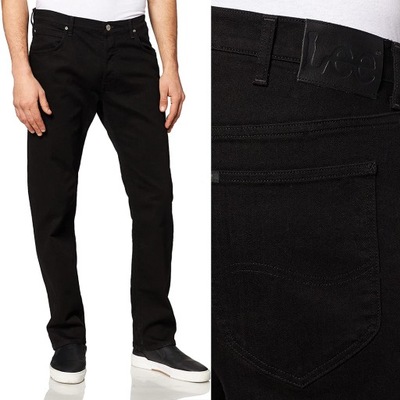 Lee DAREN CLEAN BLACK CZARNE JEANSY W30 L32