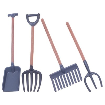 MINIATUROWE WIDŁY MINIATURY AKCESORIA PLASTIKOWE