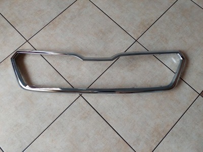 Решётка радиатора - хром решетка - skoda kamiq - новый фото №1