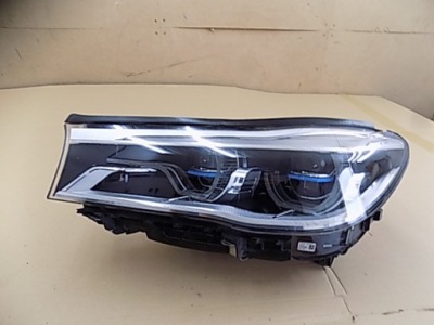 Лампа левая перед фара bmw 7 g11 g12 фара laser laserlight cala фото №1