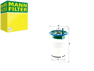 FILTRO COMBUSTIBLES CITROEN JUMPER PEUGEOT BOXER 2.0D 07.15- MANN-FILTER  