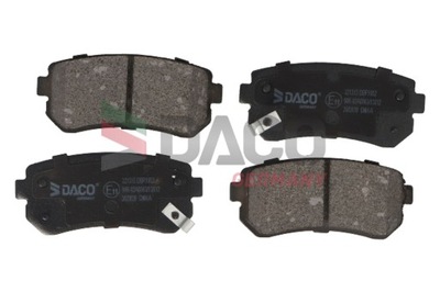 DACO SET PADS BRAKE REAR  