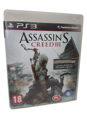 ASSASSIN'S CREED 3 III PS3 PL