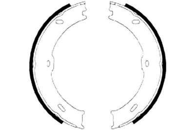 Metelli гальмівні колодки гальмівні vw crafter 06- ручний фото №1