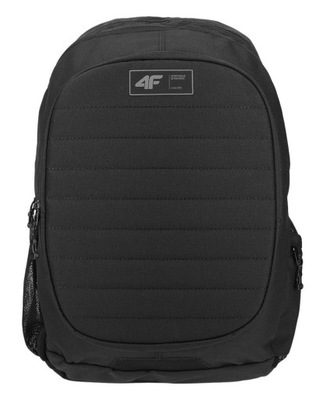 4F czarny plecak szkolny U096 na laptopa 15,6''