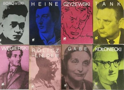 Biblioteka poetów Poezje wybrane 8 książek