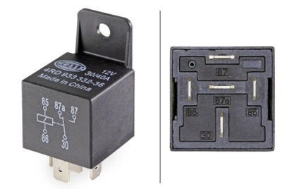 RELAY CURRENT OF OPERATION (V/A) 5/15/40A; 12V; QUANTITY BIEGUNOW 5SZT. FITS DO  