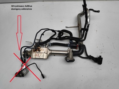 Радіатор вихлопних газів egr 059131508cp cayenne 7p q7 touareg iii фото №1