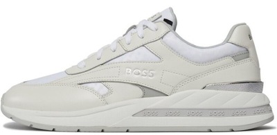 HUGO BOSS Buty sportowe męskie białe trampki sneakersy r. 43 28,5cm