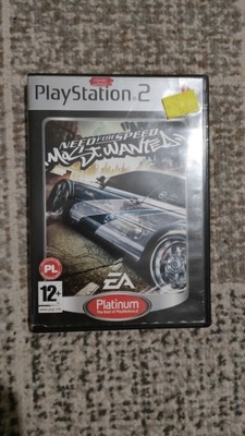 Gra NEED FOR SPEED MOST WANTED Sony PlayStation 2 (PS2)