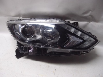 Лампа правый перед qashqai ii фото №1