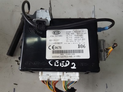 Kia ceed 2 ii 12-16r модуль блок управления bcm фото №1