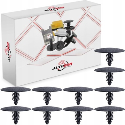 Ford mustang клипсы набор капот шумоизоляция 10 sz фото №1