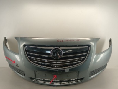 Бампер передний решётка радиатора opel insignia a 08-13 z179 фото №1