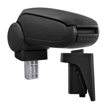 Підлокітник audi a3 8p чорний матеріал фото №1