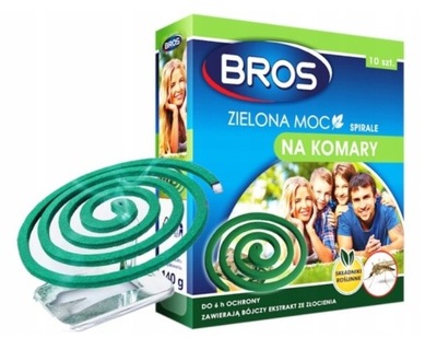 Bros- Spirale na komary 10szt.