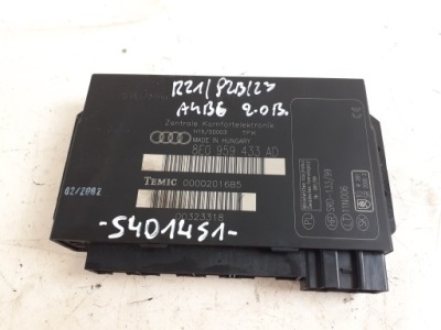 Модуль комфорта audi a4 b6 sedan 8e0959433ad фото №1