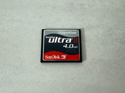 Karta pamięci CompactFlash SanDisk Ultra II 4 GB