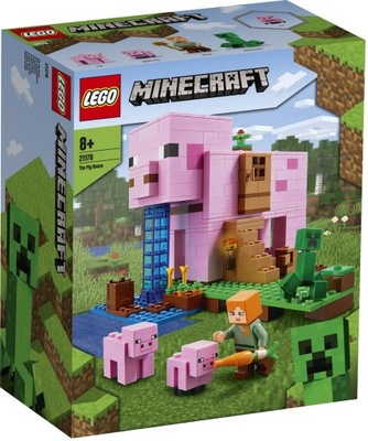Dom w kształcie świni Lego Minecraft 21170