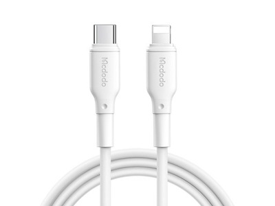 Kabel USB Typ-C - Lightning MCDODO 1.2 m Biały