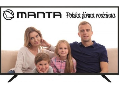 Telewizor MANTA 50LUA69 UHD - uszkodzenie