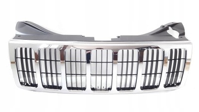 Jeep grand cherokee 05-08 решітка радіатора решітка решітка радіатора chro фото №1