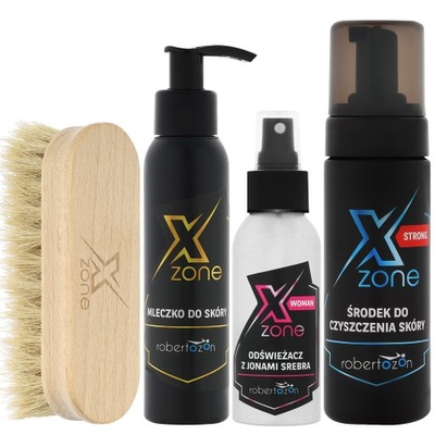 XZONE SET FOR PIELEGNACJI ODZIEZY SKORZANEJ DAMSKIEJ VERSION WOMAN STRONG  