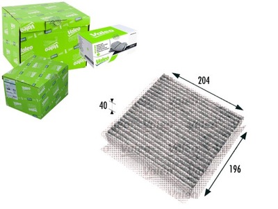 FILTRO CABINAS PROTECT SMART CITY-COUPE DESCAPOTABLE FORTW  