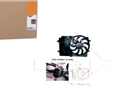 Nrf47301 вентилятор радіатора mini cooper 01-07 фото №1