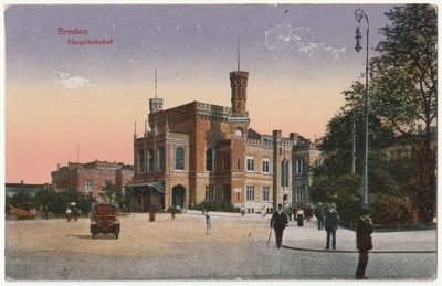 WROCŁAW. Breslau -Hauptbahnhof