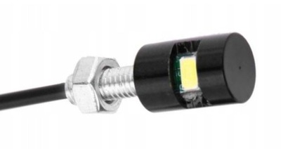 OŚWIETLENIE LAMPKA PODŚWIETLENIE TABLICY REJESTRACYJNEJ LED MOTOCYKL 1szt