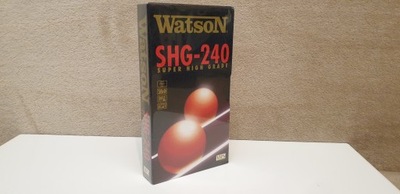 Watson SHG-240, kaseta VHS, Nowa 240 Min. Retro
