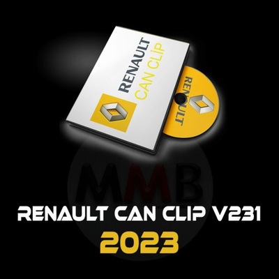 ПРОГРАММНОЕ ОБЕСПЕЧЕНИЕ RENAULT CAN CLIP V231