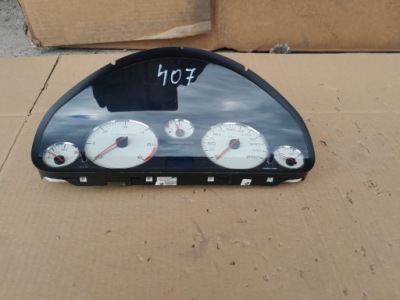Счетчик приборы peugeot 407 sw 2.0hdi europa фото №1