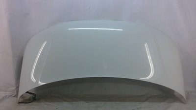 Капот крышка двигателя volkswagen t5 lift transporter 10- белый фото №1