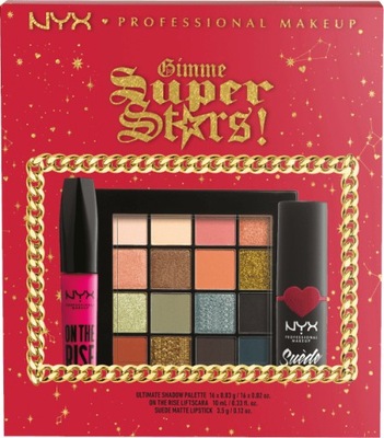 NYX GIMME SUPER STARS! GLAM Zestaw do makijażu