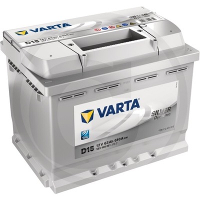 АКУМУЛЯТОР VARTA SILVER DYNAMIC 12V 63AH