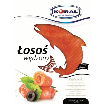 Koral Łosoś wędzony 100g