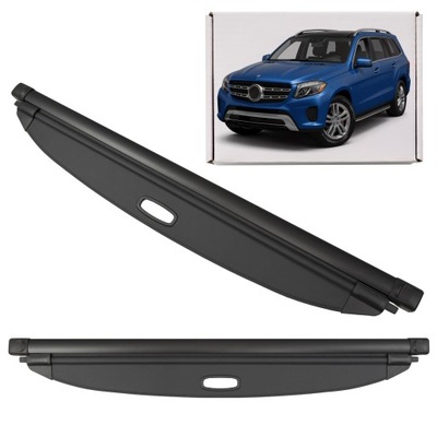 Mercedes gls x166 2015-2019 шторка багажника czarna фото №1