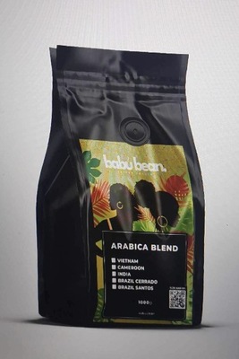 KAWA ZIARNISTA BABU BEAN ARABICA BLEND 1000g