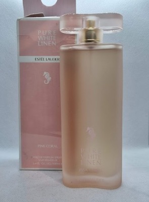 ESTEE LAUDER PURE WHITE LINEN PINK CORAL 100 MLedp