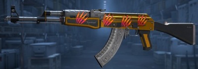 AK-47 WTRYSK PALIWA Fuel Injector 4xHOLO CS GO skin CS2