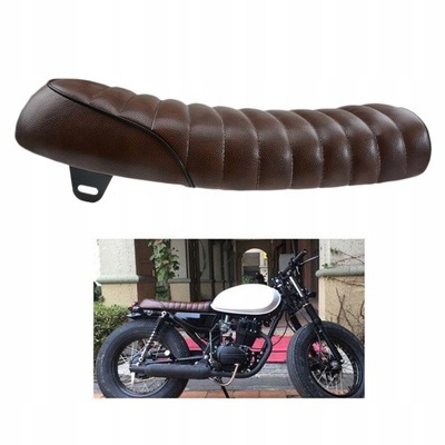 Siodełko motocyklowe brązowy