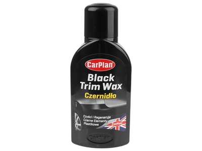 Czernidło do plastików CarPlan Black Trim Wax