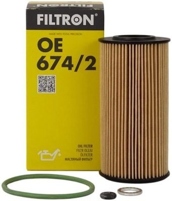 Filtron фільтр оливи oe674/2 hyundai getz 1.5 crdi фото №1