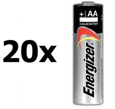 Bateria alkaliczna Energizer AA (R6) 20szt