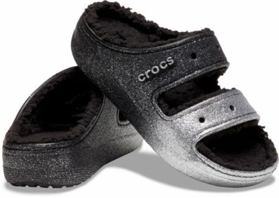 Crocs Ocieplane Klapki Classic Cozzy Sandal 37,5