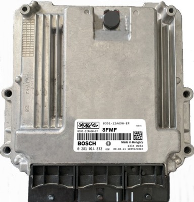 Ecu ford mondeo 2.2 8fmf 8g91-12a650-ef 0281014832 фото №1